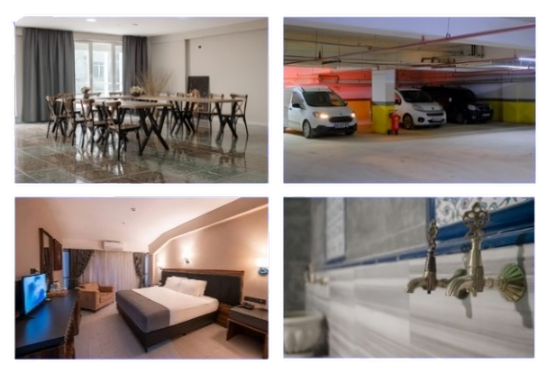 FormerCity Otel odalar sayfası bağlantısı